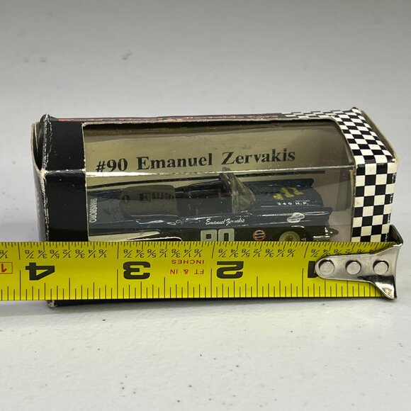 Emanuel Zervakis #90 Swansboro Motor 1957 Chevy Convertible 1:64 Diecast Model - Picture 9 of 14